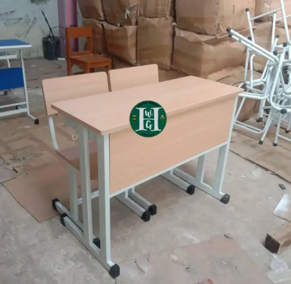 MEJA KURSI SEKOLAH MURAH TYPE MODERN