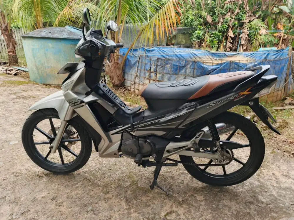 Motor Legendaris Irit! Supra X 125 Tahun 2008, Terawat Istimewa.