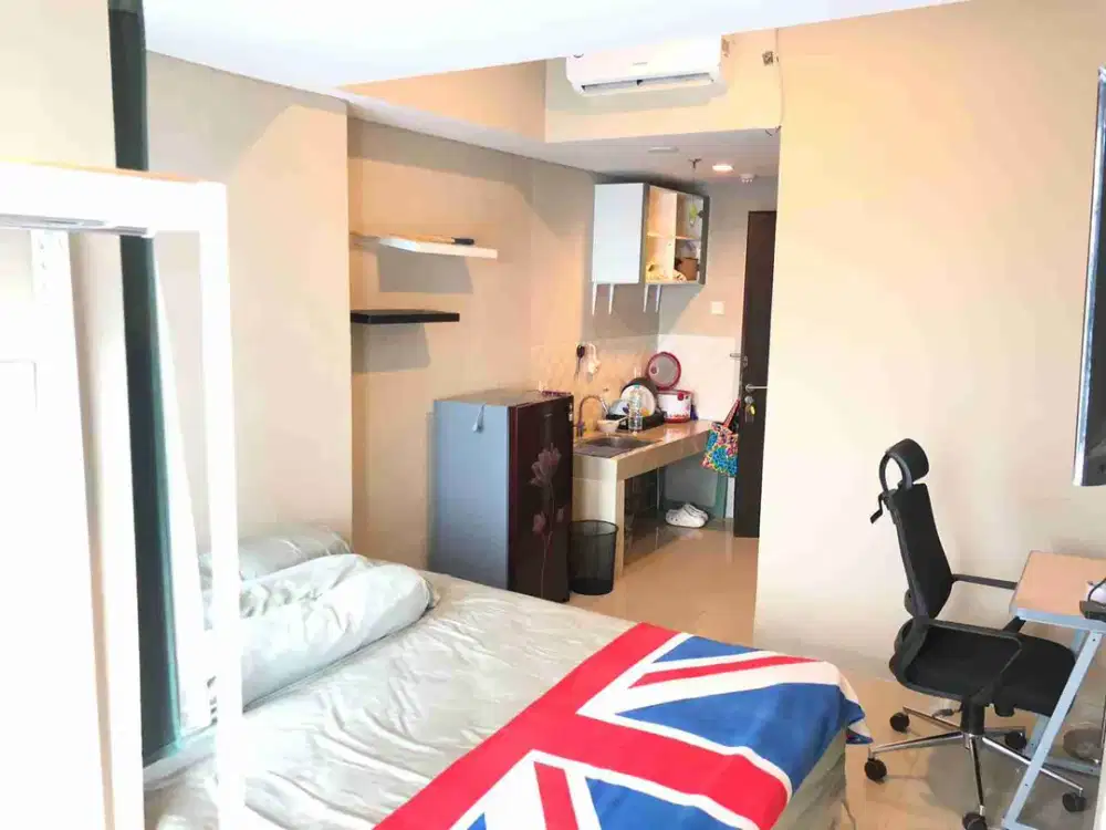 Dijual cepat apartemen bess mansion furnish studio