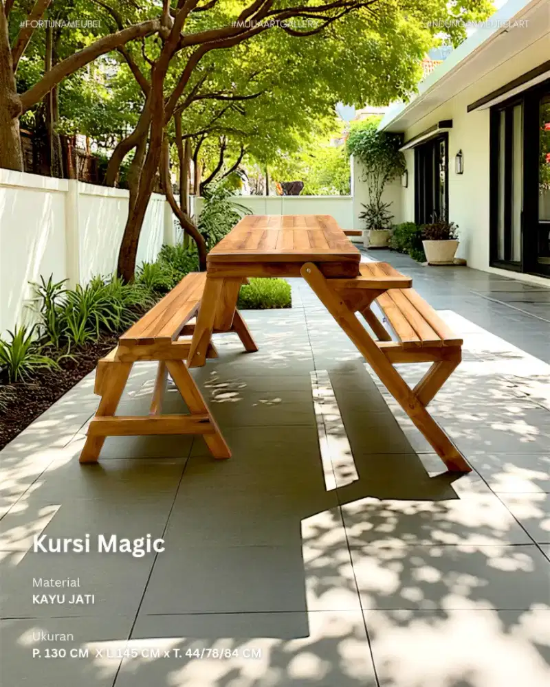 Kursi magic meja cafe kursi cafe meja makan mejataman