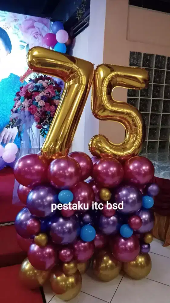 Jasa dekorasi standing balon