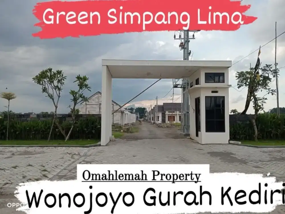 di Jual perumahan wonojoyo  gurah kediri