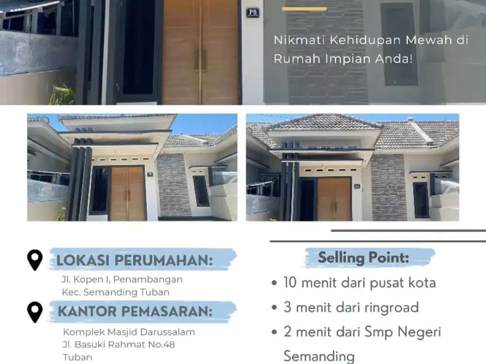 Hunian Modern Dengan Nuansa Alam yang Tenang
