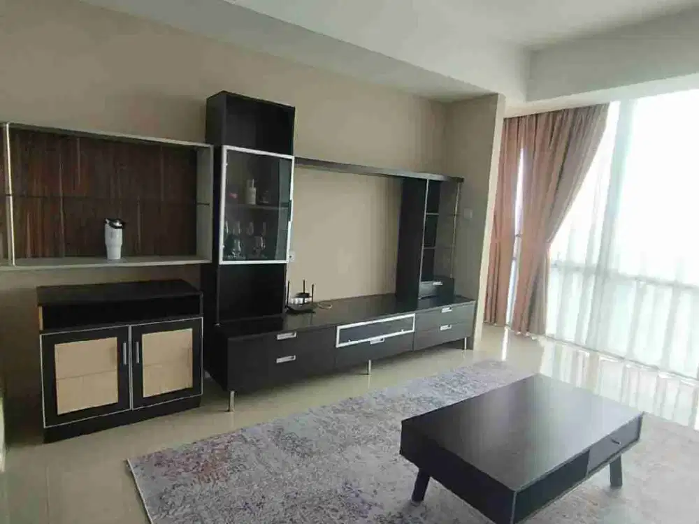 Apartemen U Residence 1, type 1 bedroom dan 1 ruang tamu, full furnish, view golf