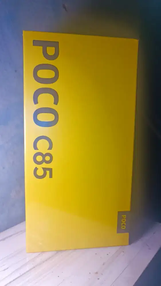 Hp Poco C85 6/128 kondisi baru