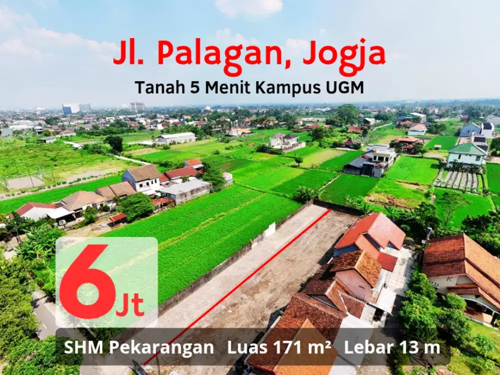 Tanah Murah Jl. Damai, Cocok Villa, Hunian