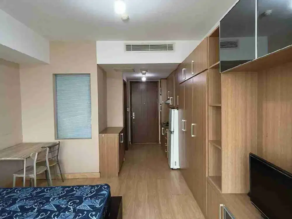 Apartemen U Residence 1, view golf, studio 35m2, full furnish dan dekat UPH