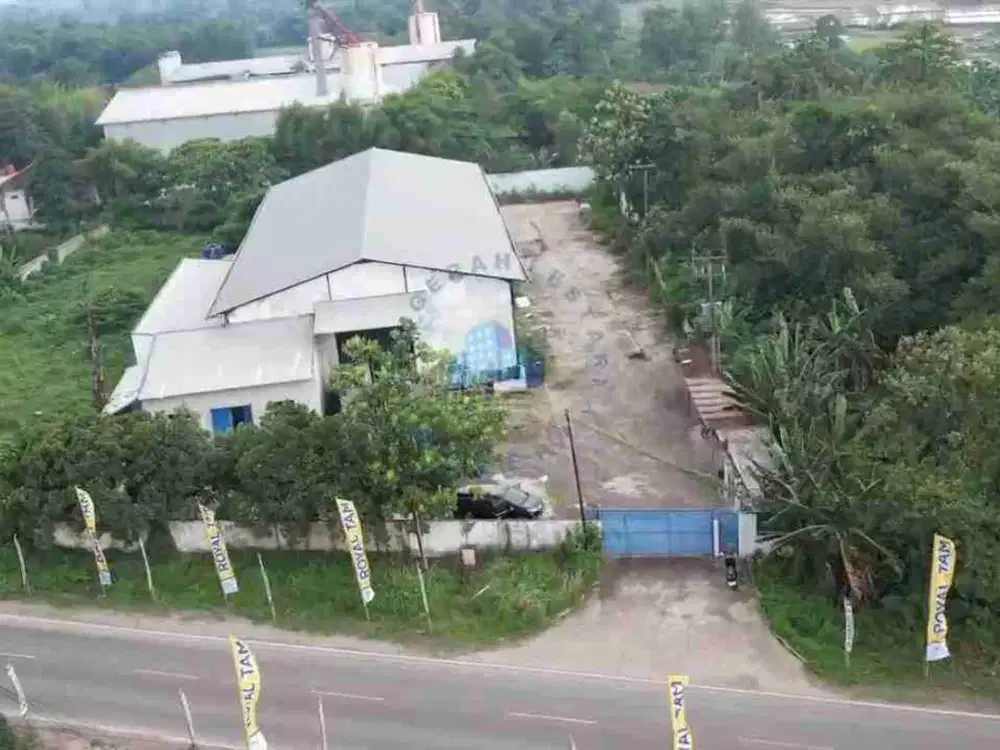 JUAL GUDANG MURAH SHM DI JALAN RAYA CIKANDE RANGKASBITUNG JAWILAN SERANG