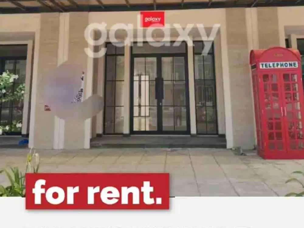 Disewakan termurah ruko Wisata Bukit Mas London Park Avenue komersial