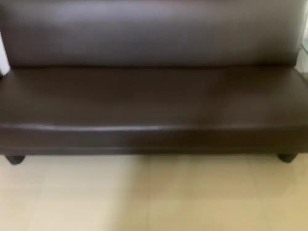 Sofa bed 180 + meja kaca