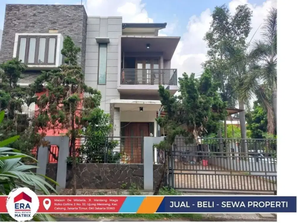 Jual Rumah Unfurnish Mewah Dan Cantik Elegan Di Metland Menteng Lokasi Strategis Bebas Banjir Dan Terjangkau Dengan Sekolah