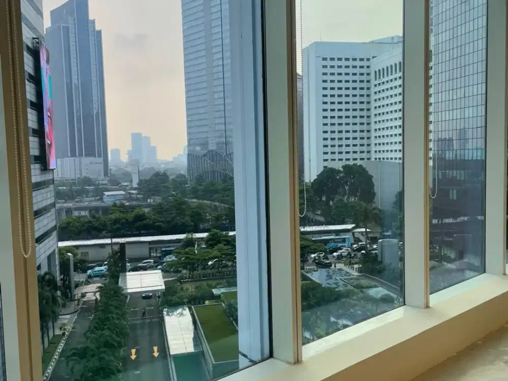 SEWA KANTOR DI JAKARTA SELATAN SUDIRMAN 158M2 BARE 275K NEGO