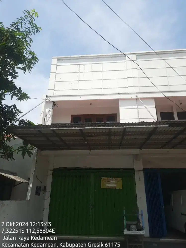 DIJUAL CEPAT RUKO KOMERSIAL 2 LANTAI MURAH DI KEDAMEAN GRESIK