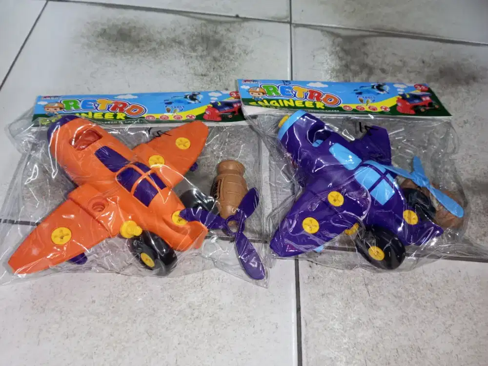 Mainan Anak Pesawat Obeng