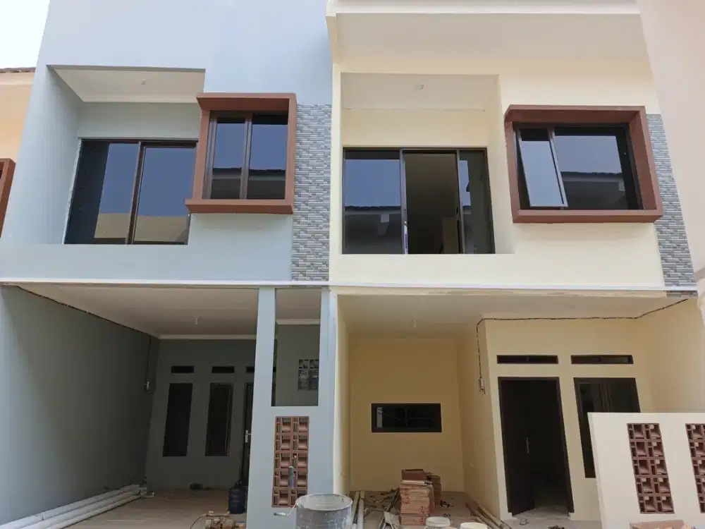 Rumah 2 Lantai Murah Nempel Pondok Kelapa Lokasi Strategis Dekat Tol Becakayu