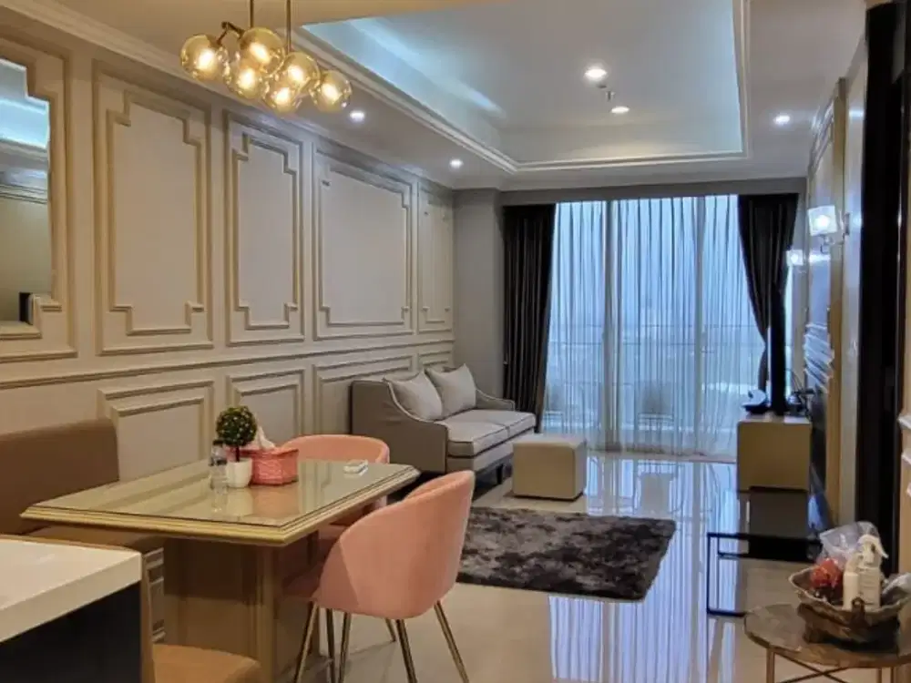 FOR RENT Apartment Pondok Indah Residence 1BR - New Renovation Classic Minimalis Connecting to PIM 3 / Busway