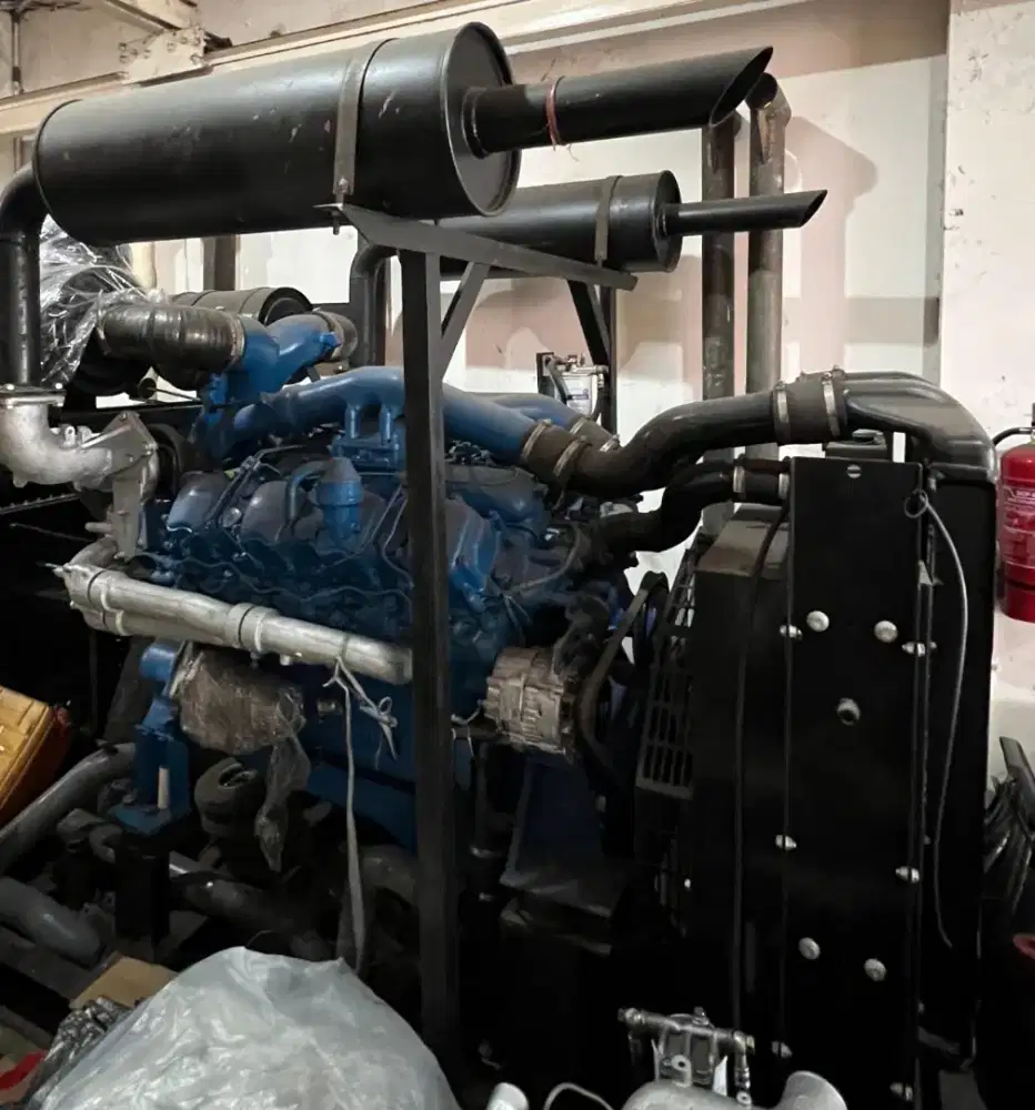 Mesin 8dc10 turbo Mitsubishi v8 engine 8dc10 penggerak genset pompa ma