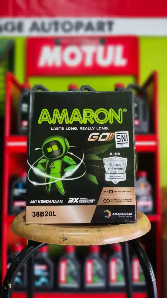 Jual Aki Mobil Amaron Bergaransi - GRATIS antar pasang