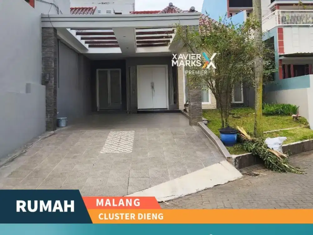 Dijual Rumah Minimalis Modern di Dieng Malang