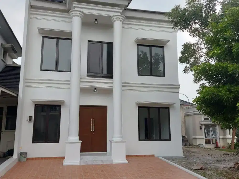 DISEWAKAN CEPAT RUMAH RAPI BAGUS POSISI HOEK DI CLUSTER PINEWOOD BANJAR WIJAYA