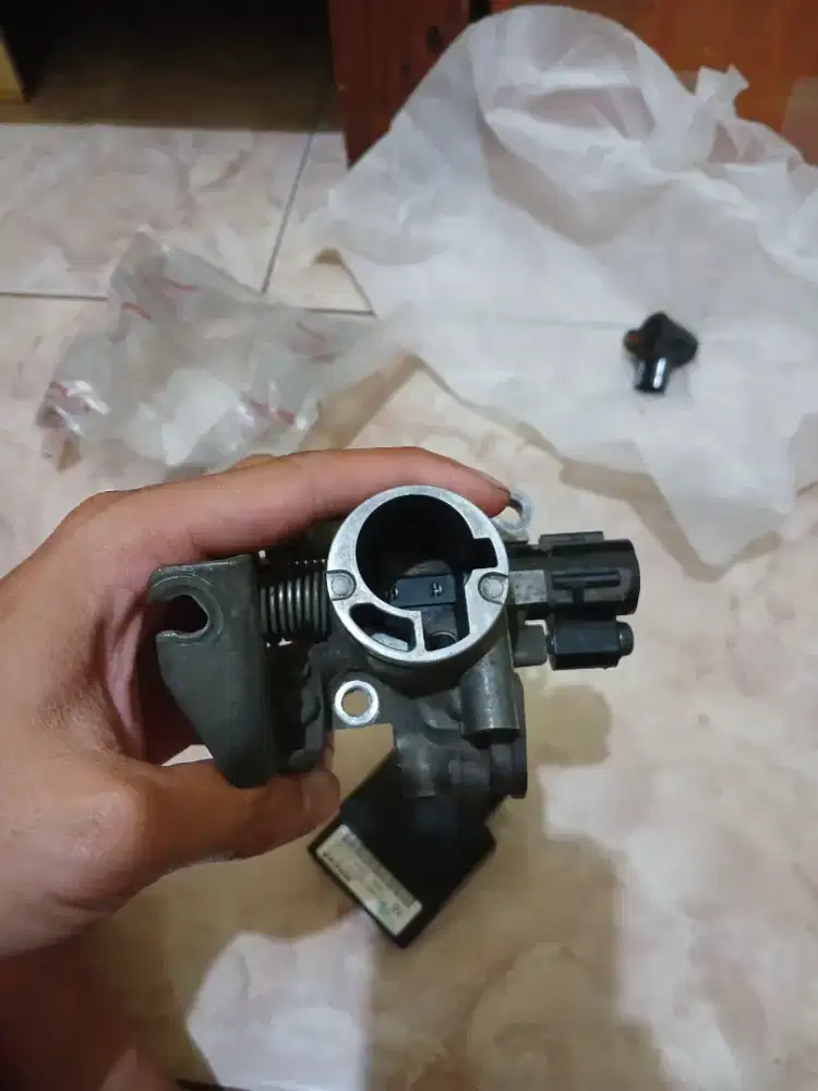 THROTTLE BODY SCOOPY FI STATER KASAR 2014 ORIGINAL