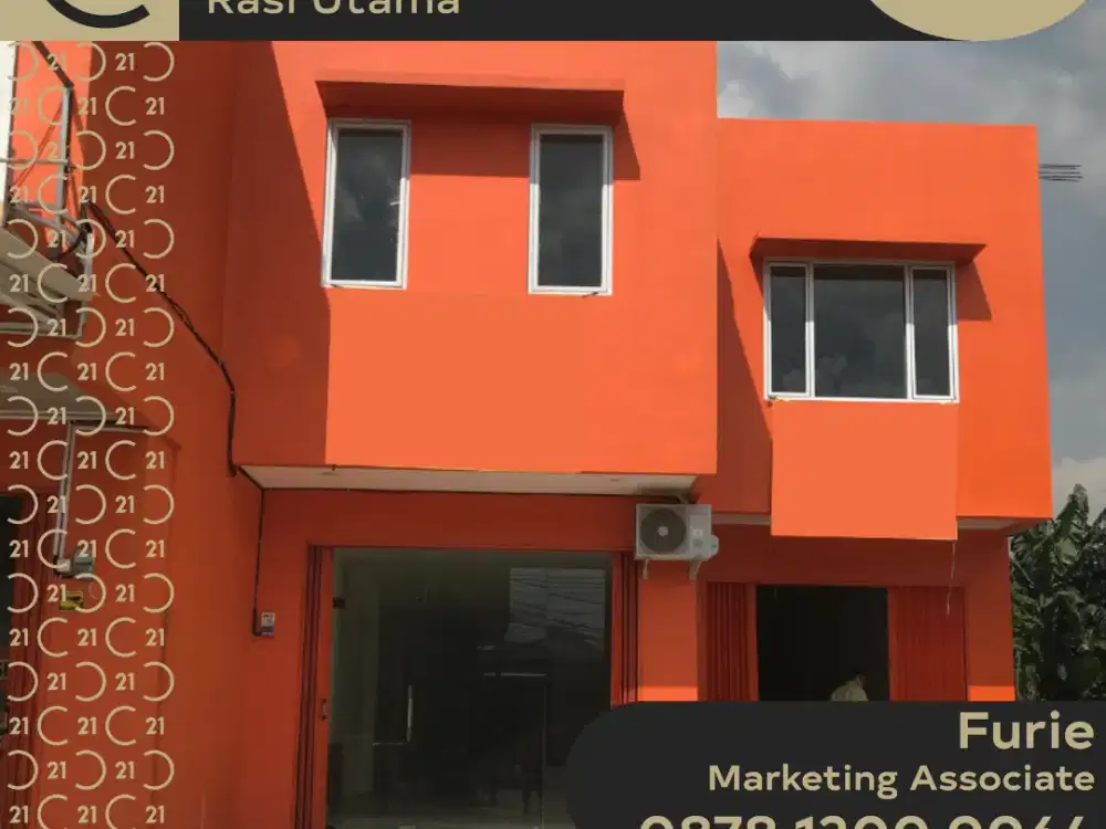 DISEWAKAN RUKO 2 LANTAI DI JALAN RAYA KRANGGAN JATISAMPURNA BEKASI