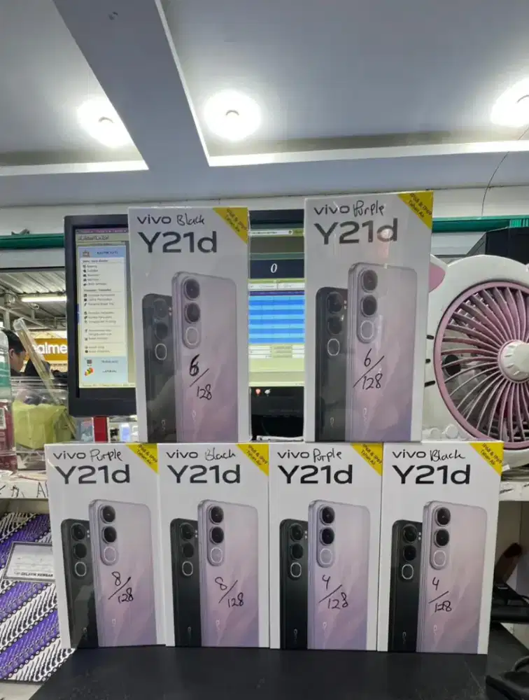 Vivo y21d ram 4/128GB new