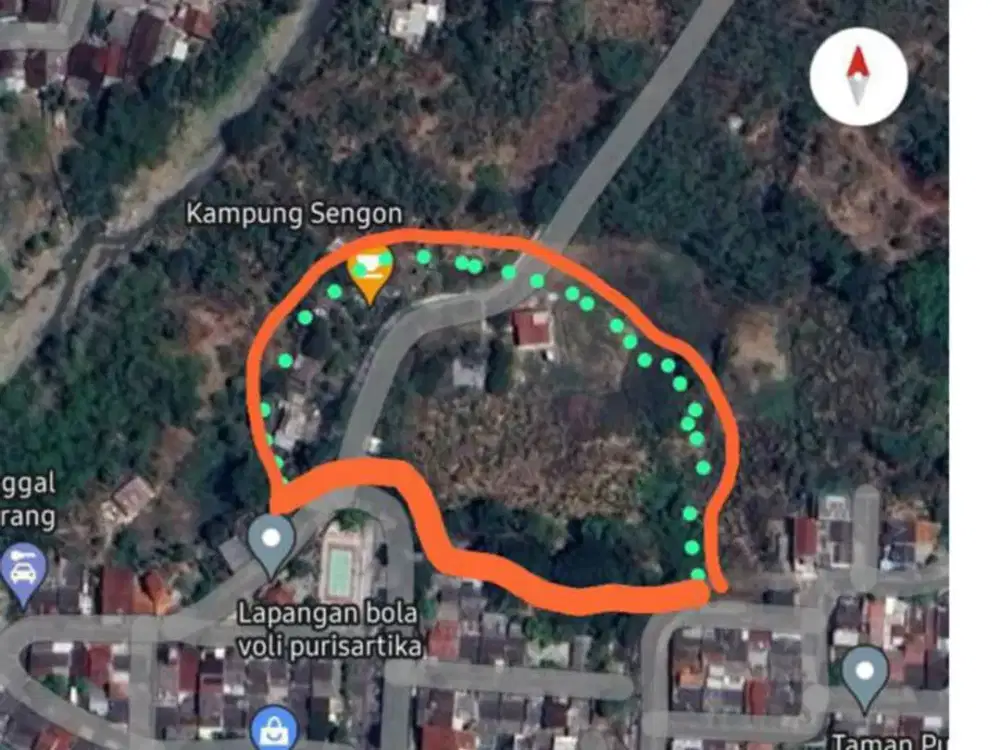 Dijual Rumah 40% dari NJOP dgn Kavling Tanah Luas DK Trangkil, Semarang