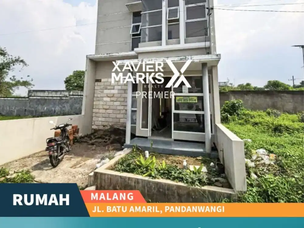 Super Murah Dijual Rumah 2 Lantai di Jalan Batu Amaril Blimbing Malang