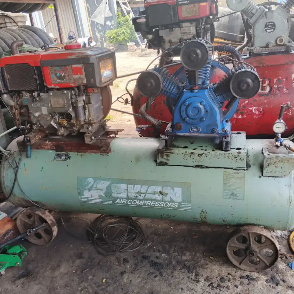 Kompressor, Yanmar TF 8,5, Blower 5ph