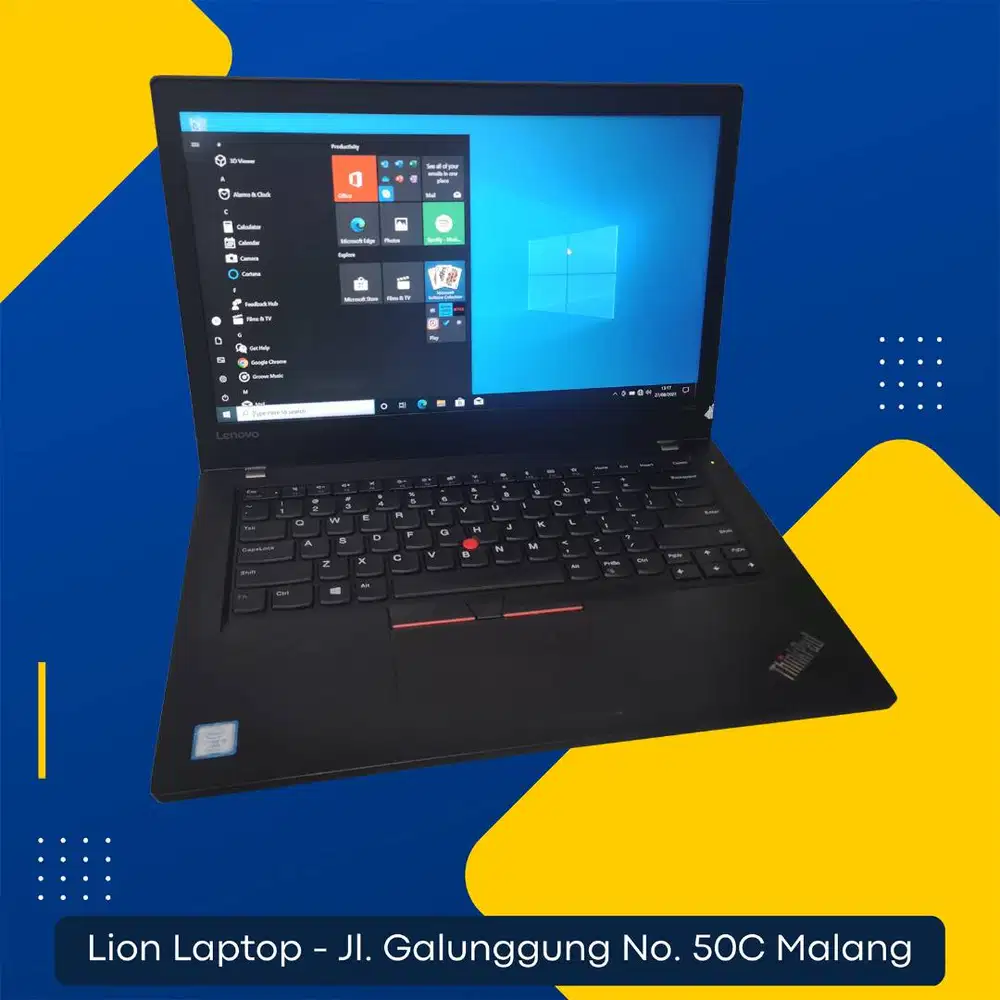 RAM 16GB Core i5 Gen7 SSD 256GB Lenovo Thinkpad T470 [22|10]