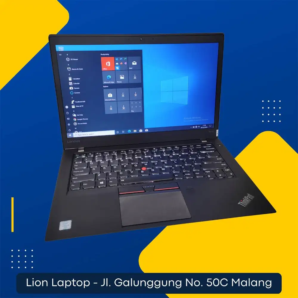 RAM 8GB SSD 256GB Core i5 Slim Lenovo Thinkpad T460s [22|10]