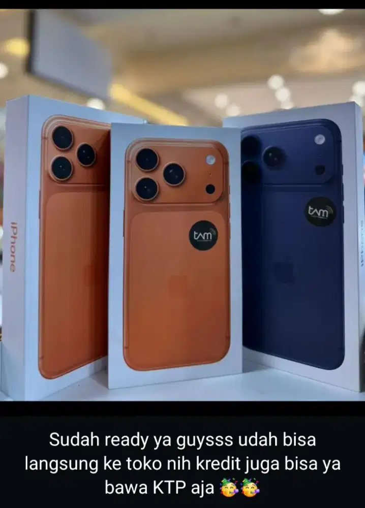 Jual iPhone 17 promax