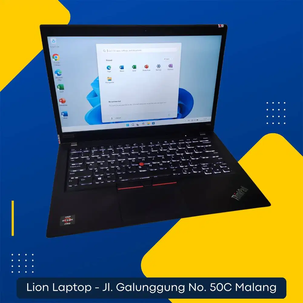 AMD Ryzen 7 PRO 4Ghz 16/256 VGA 2GB Lenovo Thinkpad T495s [22|10]