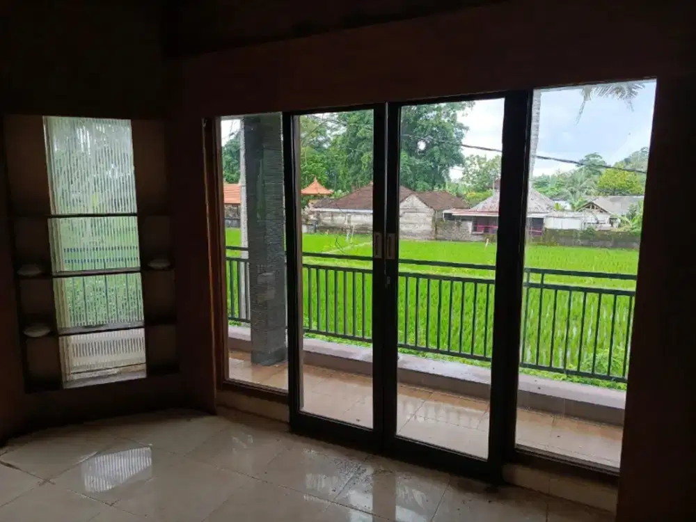 Di Jual Rumah Lantai 2 Ubud view sawah