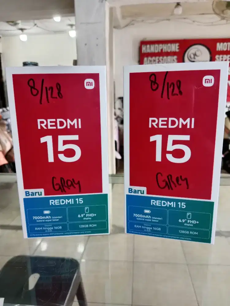 Terbaru Redmi 15 dengan baterai 7000mAh nihh guyss
