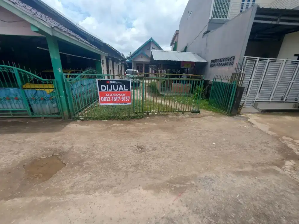DIJUAL RUMAH 4 KONTRAKAN AKTIF DEPAN RSUD BARI 5 ULU PALEMBANG