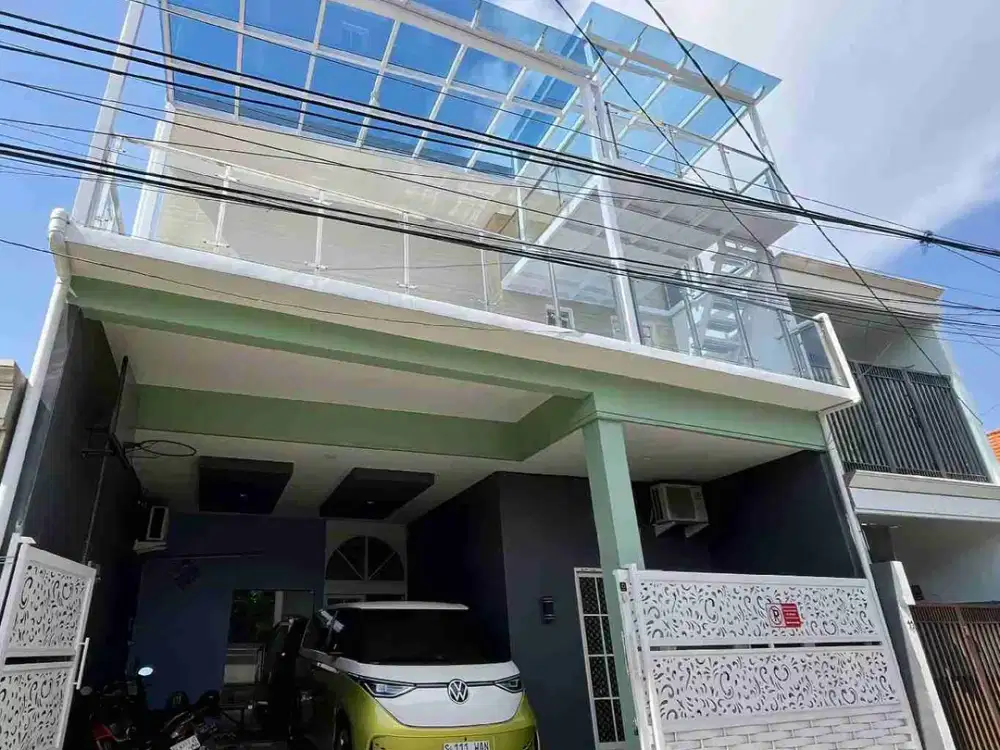 ‼️Privat Pool‼️ Rumah Mewah di Kebonsari SBY Selatan