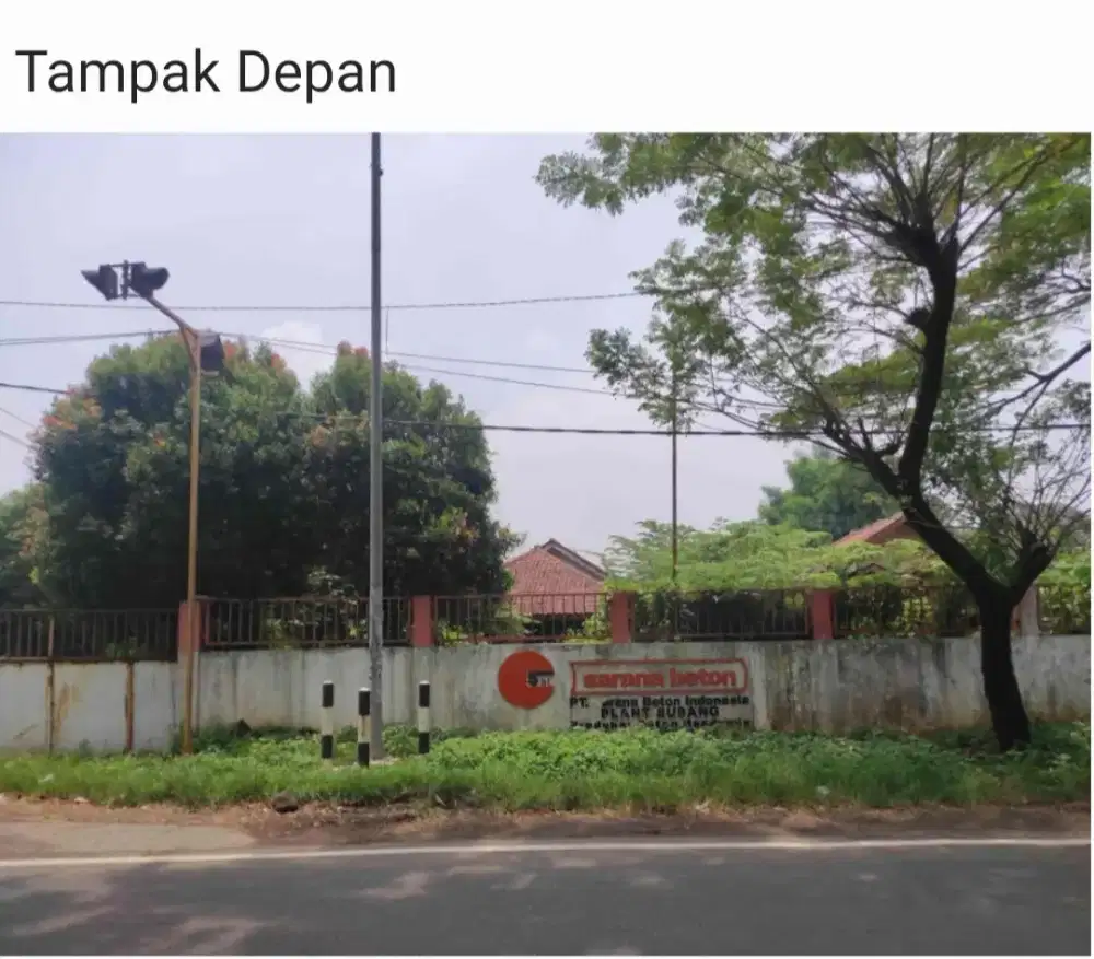 Jual Tanah PT Sarana Beton Indonesia (dalam pailit)