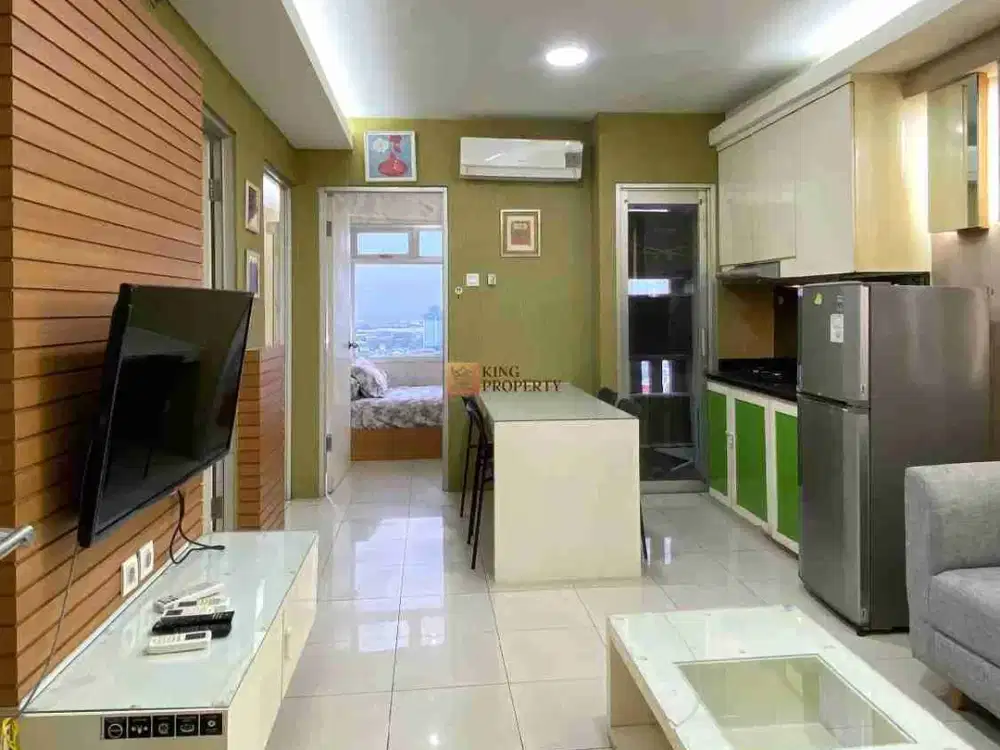 3br sewa view Kota luas 50m2 Interior Furnished siap Huni Green bay Pluit