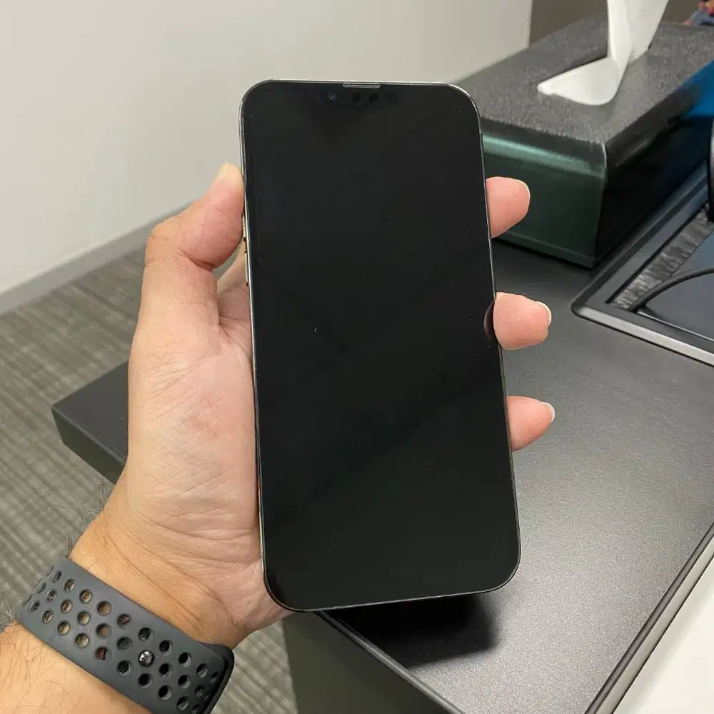 IPHONE 13 PRO MAX 128GB IBOX 98% MULUS LIKE NEW