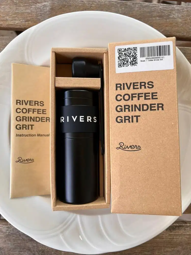 Rivers Coffee Grinder Grit Matte Black