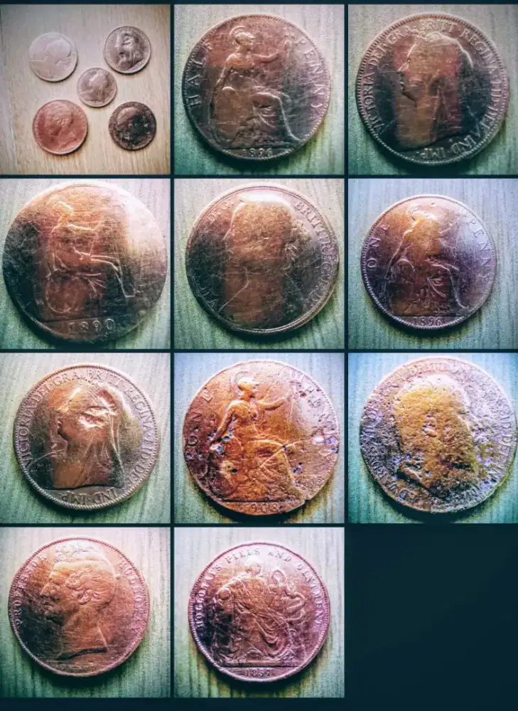 uang koin kuno original