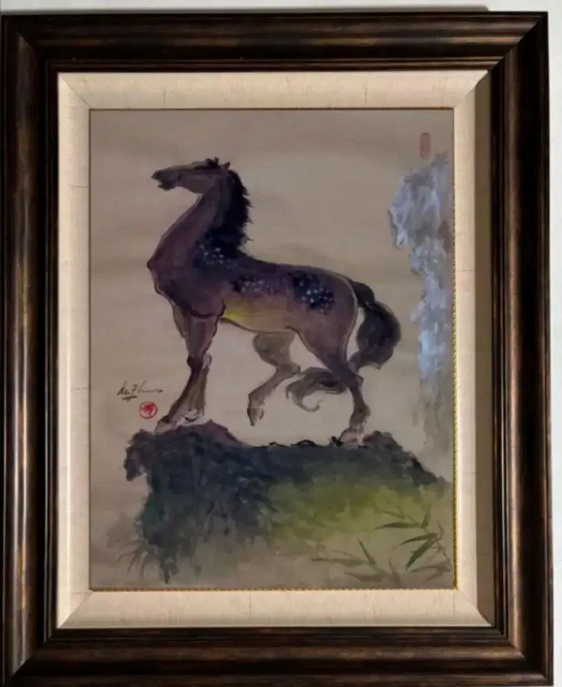 Lukisan cina karya Lee Man Fong