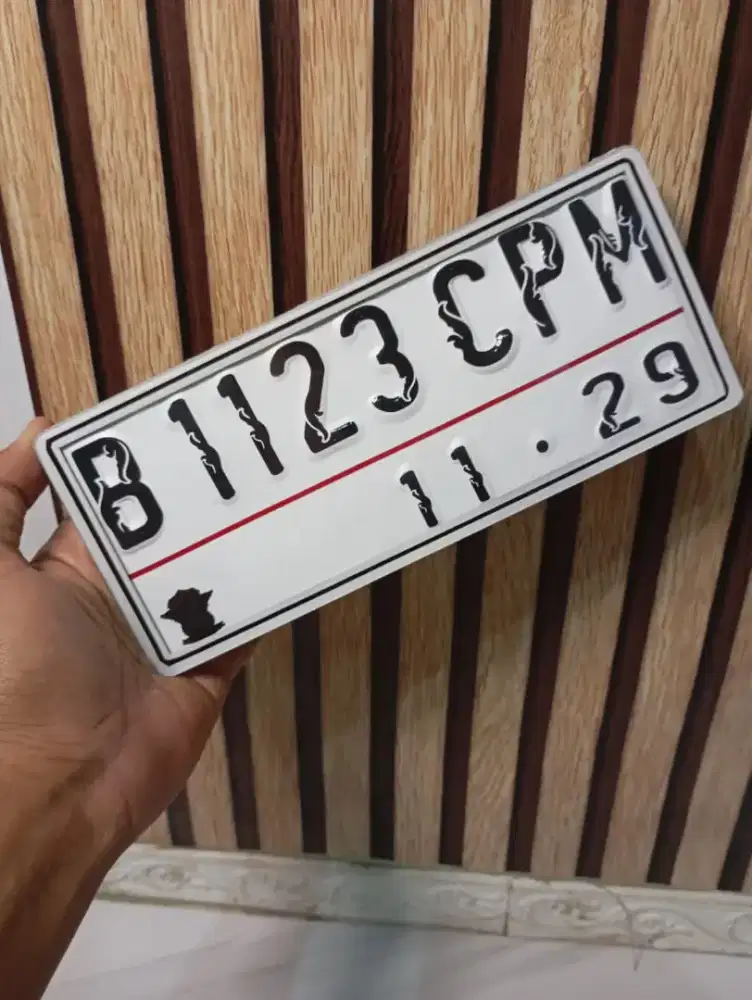 VARIASI PLAT NOMOR AKRILIK CUSTOM MODEL TERBARU