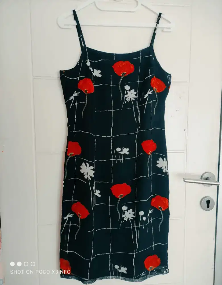 Preloved daster wanita motif bunga