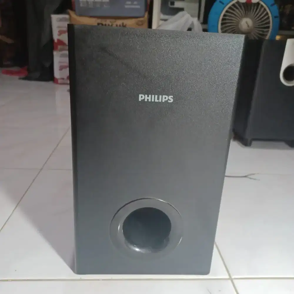 SPEAKER SUBWOOFER PASIF EX HOME THEATER PHILIPS TERMURAH