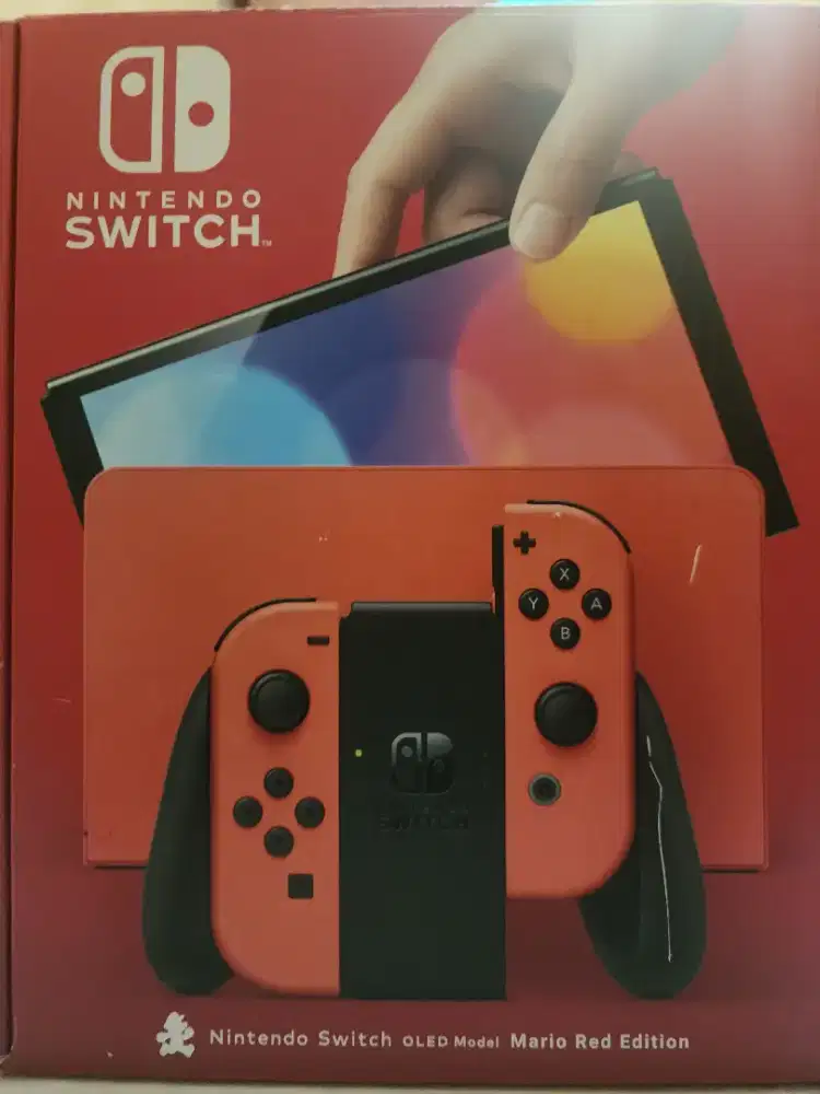 Nintendo switch oled edisi jarang pakai