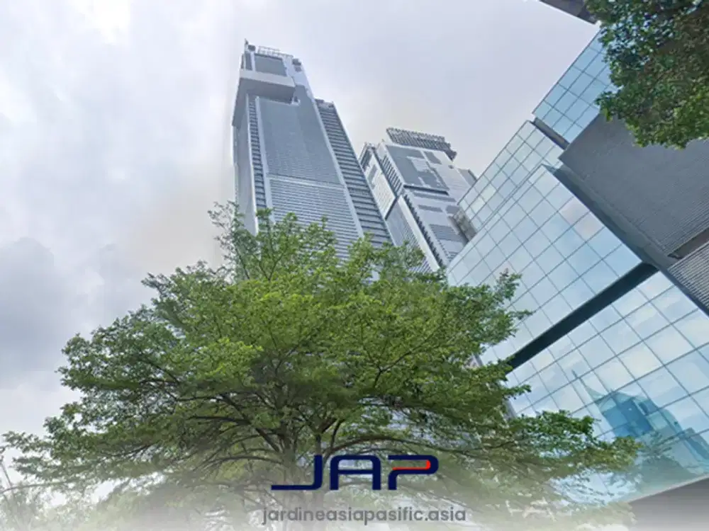 Sewa Kantor Autograph Tower 385 M2 Bare di Thamrin Dekat Akses MRT dan KRL