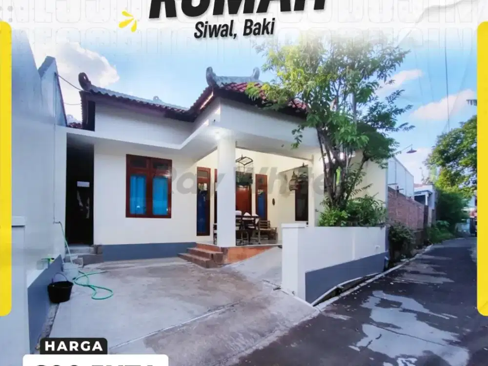 Rumah Baru 2 Lantai Siap Huni di Siwal, Baki, Sukoharjo